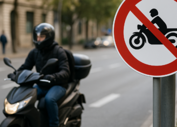 Crece el uso de motos de app pese a prohibición