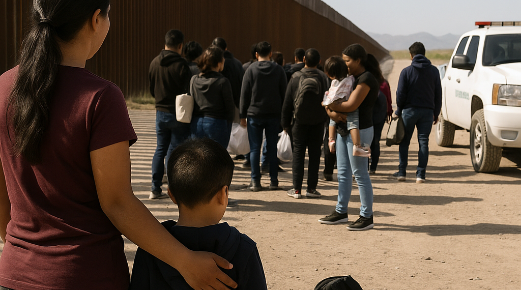 Suben 5.2% encuentros de migrantes con agentes de EU en frontera con México