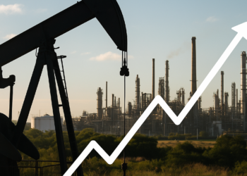 Sube crudo más de 4% y ronda máximo de seis semanas
