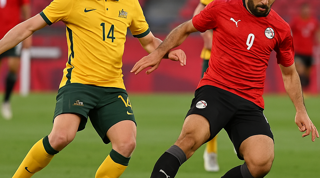 Australia y Egipto van a la prórroga en 16avos del Mundial tras empate 1-1