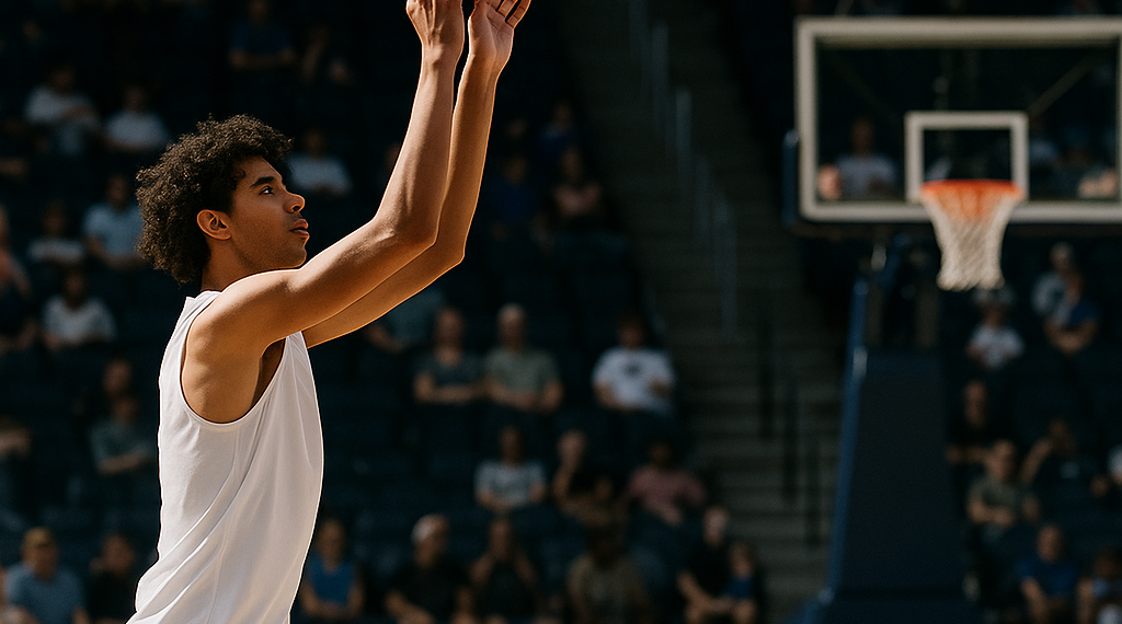 El español Baba Miller plasma que es un jugador NBA de 9,6 millones: triple desde el logo y dobles dígitos