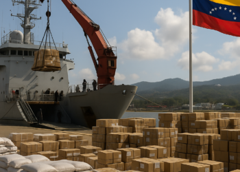 Arriban a Venezuela buques de la Semar con ayuda humanitaria