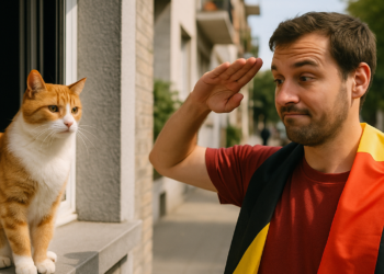 El gobierno de Bélgica reacciona con ironía a la polémica por Balogun: las “declaraciones” de su gato Maximus