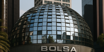 Bolsa mexicana termina la jornada con ganancias, pero registra un descenso semanal