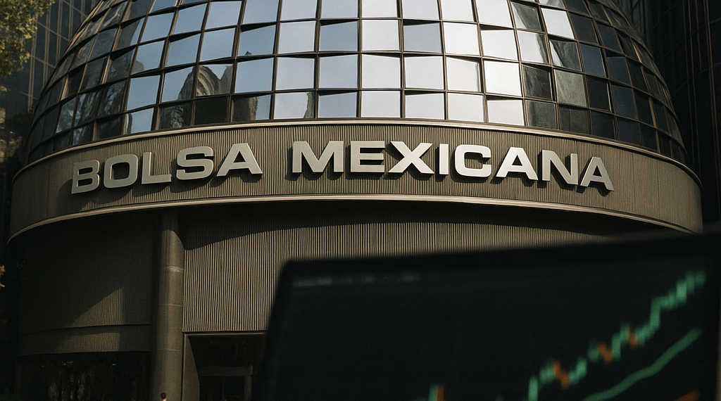 Bolsa mexicana registra moderado avance; corta racha de caídas semanales