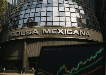 Bolsa mexicana registra moderado avance; corta racha de caídas semanales