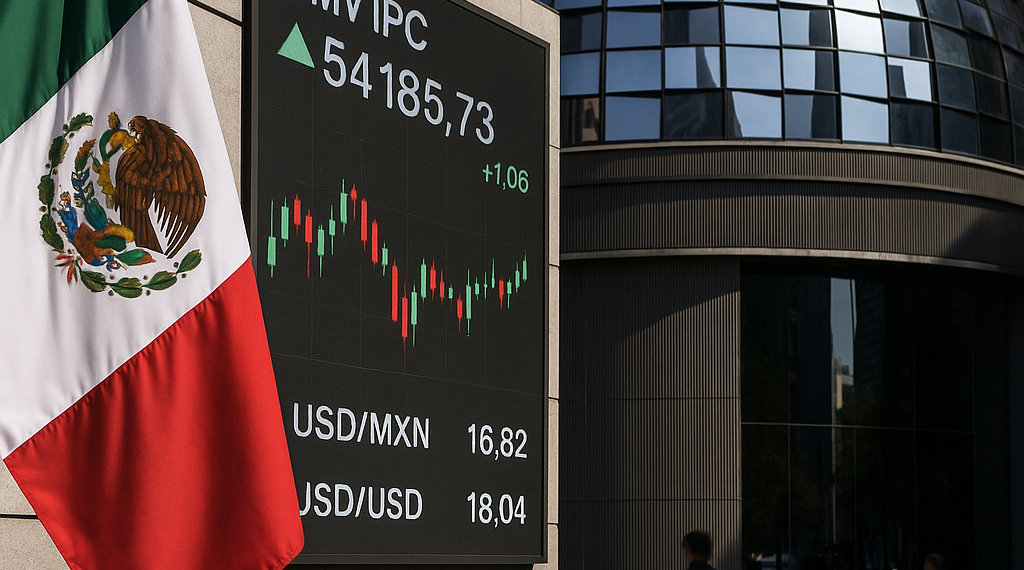 Bolsa mexicana muestra pocos cambios en jornada de actividad reducida por feriado en EU
