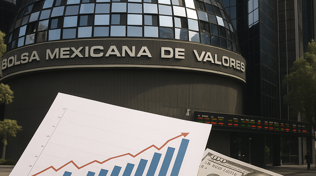 Bolsas mexicanas ganaron por PIB y reportes trimestrales
