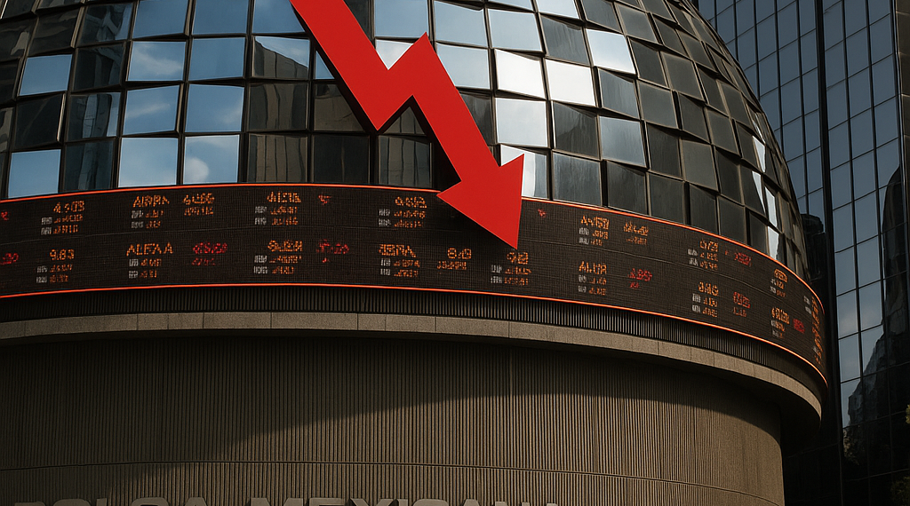 Bolsa mexicana registra caídas marginales en jornada de bajo volumen; cierra semana negativa