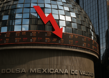 Bolsa mexicana registra caídas marginales en jornada de bajo volumen; cierra semana negativa