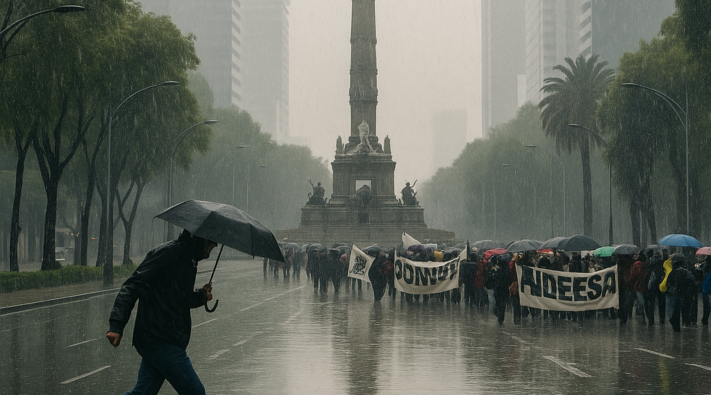 CDMX prevé lluvias fuertes y siete concentraciones este viernes; estas zonas tendrán afectaciones