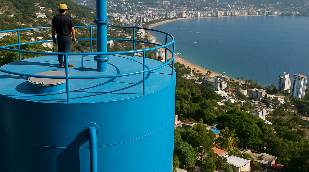 Anuncia CSP nuevo sistema de agua para Acapulco