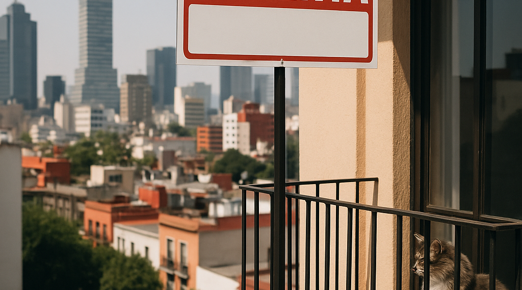 Cada vez cuesta más rentar en CDMX: menos vivienda, precios más caros