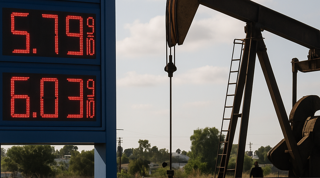 Crudo cayó; el temor a inflación contrarrestó los riesgos de oferta