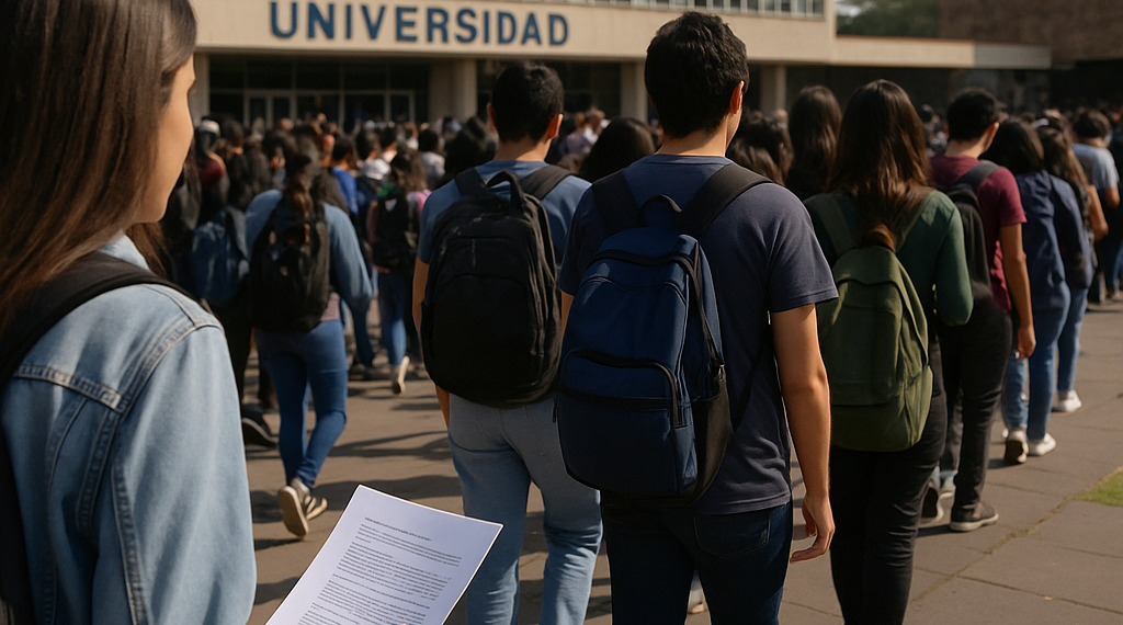 Aspirantes marcharán por examen de la UNAM