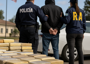 Detienen en Argentina a mexicano buscado por EU por narco