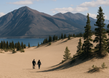 Carcross Desert, el desierto más pequeño del mundo que atrae a los turistas