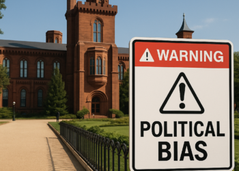 WASHINGTON, DC - JULY 15: A sign is displayed outside the Smithsonian National Museum of Natural History on July 15, 2026 in Washington, DC. (Photo by Kevin Carter/Getty Images)