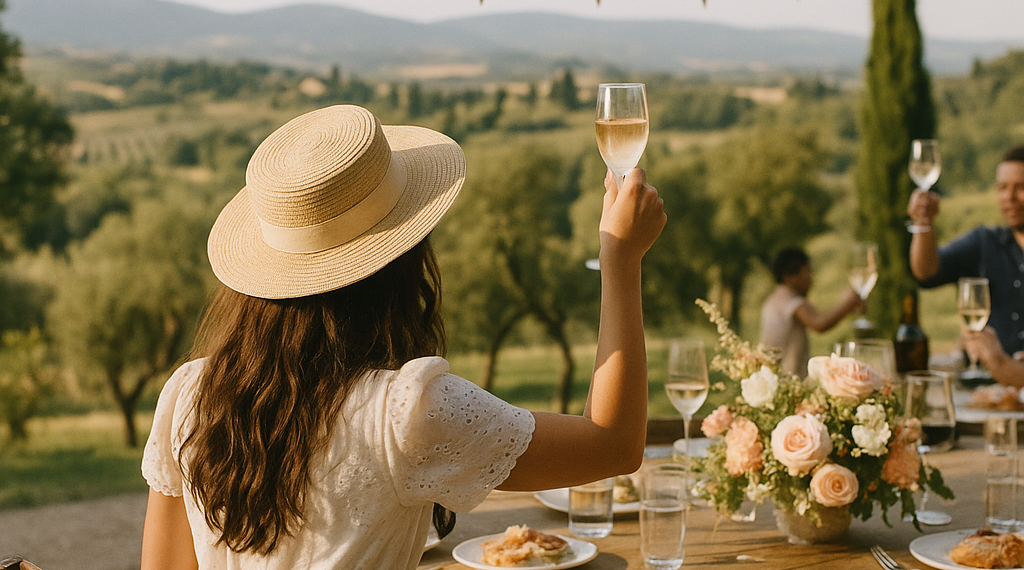 For Mrs. Alice’s 40th Birthday Party, Only a Picture-Perfect Celebration in Tuscany Would Do