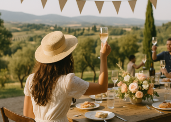For Mrs. Alice’s 40th Birthday Party, Only a Picture-Perfect Celebration in Tuscany Would Do
