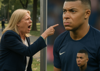 Celeste Amarilla vuelve a insultar a Mbappé: "Este hijo de puta le negó la mano a Orlando Gill"