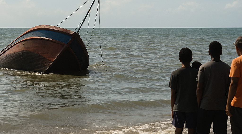 Unas 60 personas desaparecidas tras volcar un ferry con 133 ocupantes en Guyana