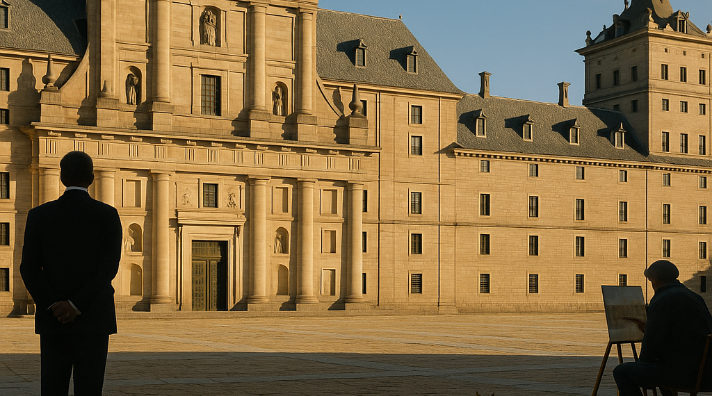 Misa por la mañana, taller de arte por la tarde: El Escorial abre sus puertas para crear y explorar lo invisible | Cultura