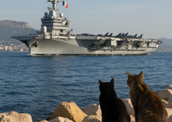El portaaviones francés Charles de Gaulle regresa a Tolón tras el alto el fuego entre Estados Unidos e Irán
