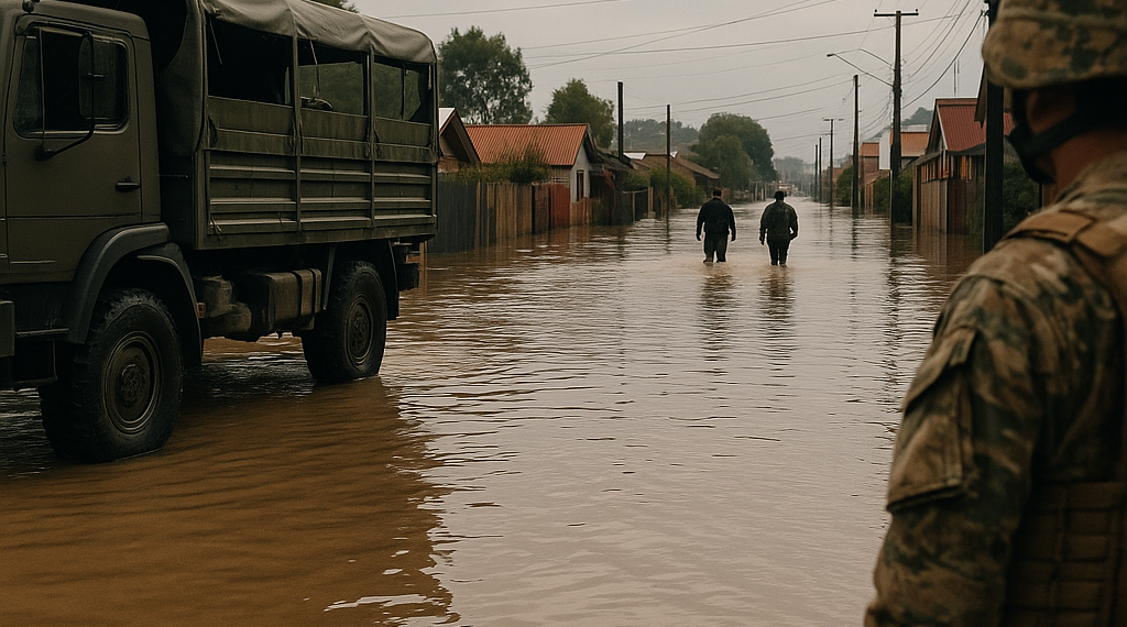 Chile desplegó a sus Fuerzas Armadas antes del temporal: así fue el operativo para asistir a 100.000 personas aisladas