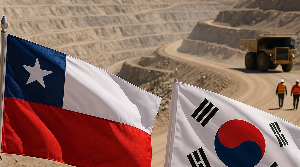 Chile y Corea del Sur exploran colaboración en industria de minerales críticos