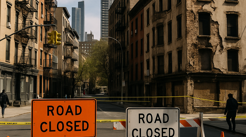 Desalojan varias calles de Nueva York por un fallo estructural de un rascacielos