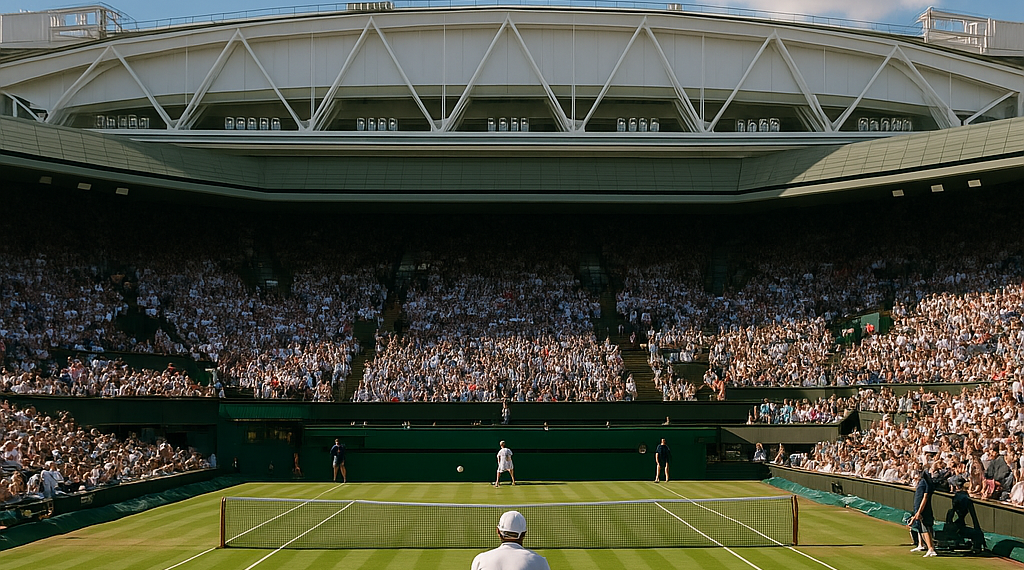 Cinco años de partidos de tenis el primer domingo de Wimbledon