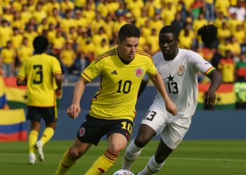 Vence Colombia a Ghana y es el último invitado a Octavos