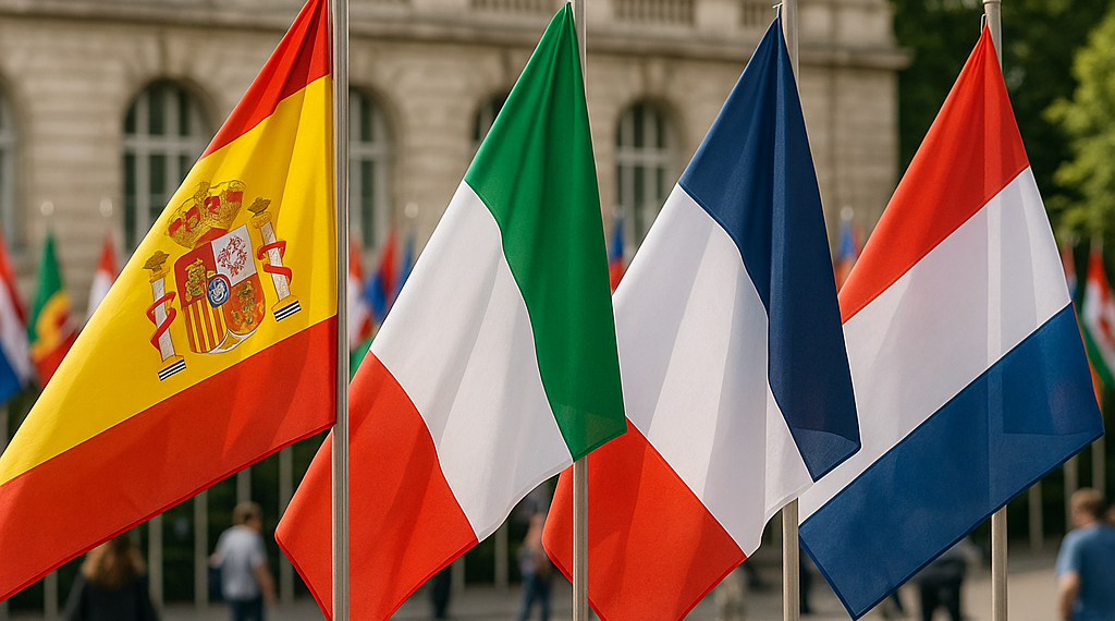 Verde, amarillo y rojo: los tres colores que comparten más de 25 banderas nacionales y el motivo que las une