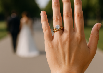 How to Wear Your Wedding and Engagement Ring With Style