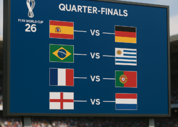 Definidos los cuartos de final del Mundial 2026