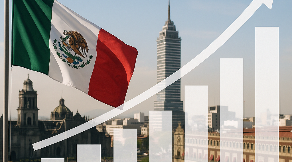 El PIB de México aceleró 1.5% en el segundo trimestre impulsado por factores temporales