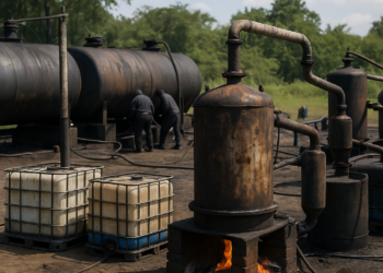 Operaban criminales ¡su propia refinería!