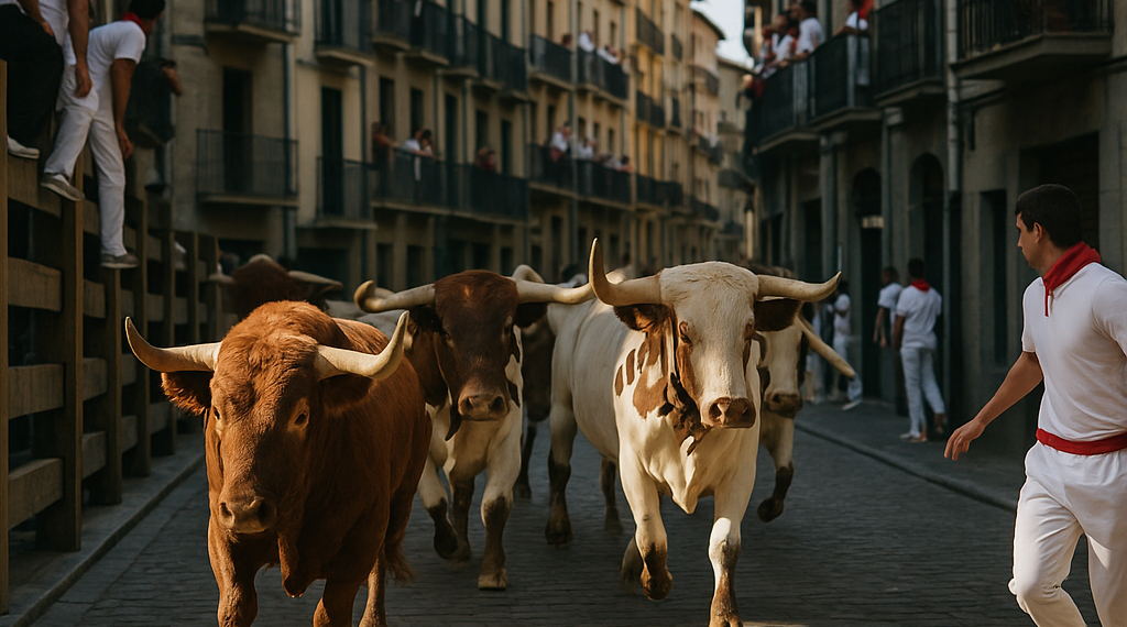 Cuarto encierro de San Fermín 2026, en directo | Cultura