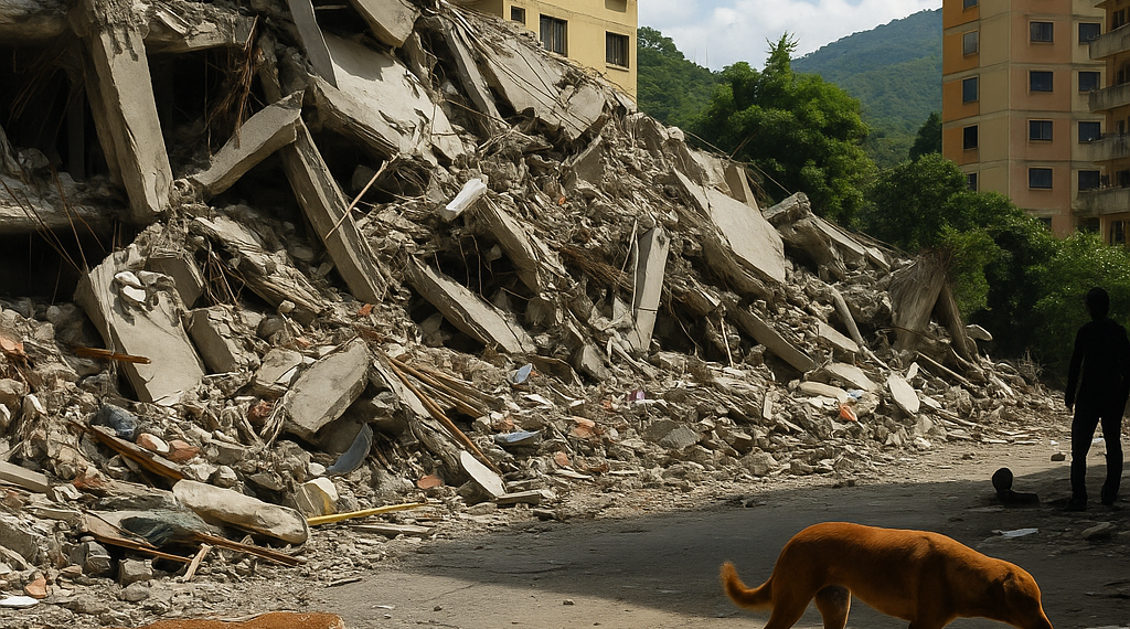 Suman 4 mil 700 muertos por el doble sismo en Venezuela