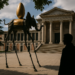 Dalí convierte el Palacio de la Autonomía en una escena de Hitchcock