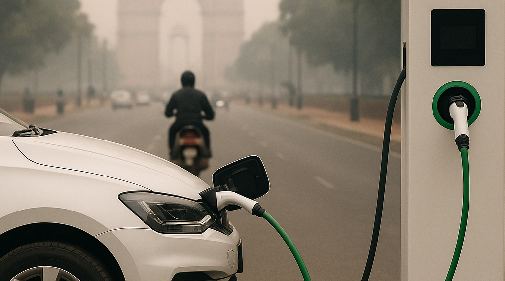 Delhi apuesta por los vehículos eléctricos para combatir la contaminación más grave de la India
