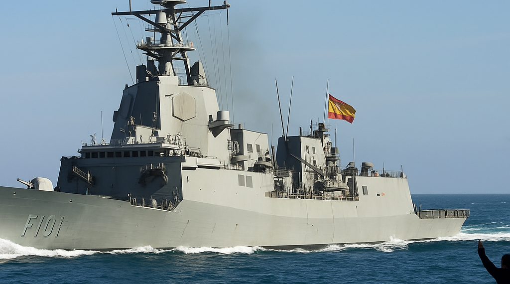 El gran desafío de la fragata Álvaro de Bazán, en dos ejercicios claves con la Marina estadounidense: "La interoperabilidad es absoluta"