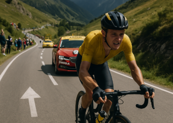 El debut en el Tour más cruel: Uijtdebroeks resiste en carrera contra la fiebre y los elementos