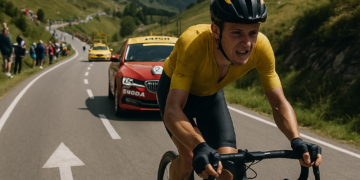 El debut en el Tour más cruel: Uijtdebroeks resiste en carrera contra la fiebre y los elementos