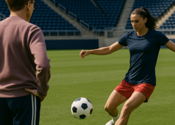 From the Archives: Vogue’s Hamish Bowles Trains With Soccer Star Alex Morgan