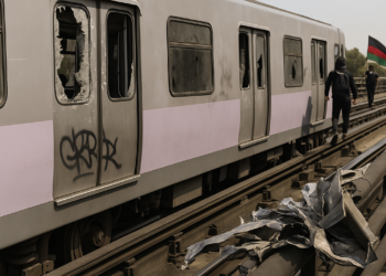 Destrozan en marcha trans mobiliario de Línea 2 del Metro