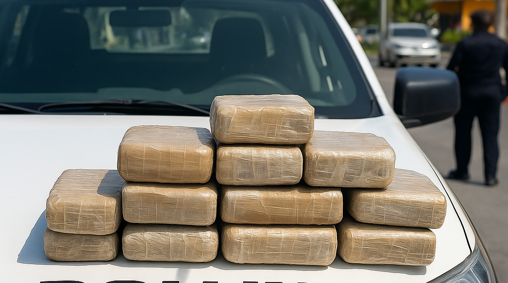 Aseguran 12.4 kilos de cocaína en aeropuerto de Cancún