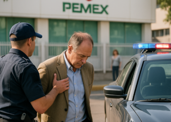 Capturan a Padilla, extitular de Pemex, por agredir a Felicia