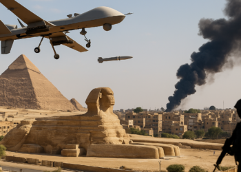 Drones impactan en Egipto; EU y Arabia Saudita atacan a Irak